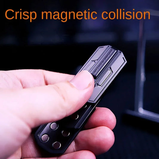Fingertip Fidget Toys Luminous Slider Magnetic Haptic EDC Clicker